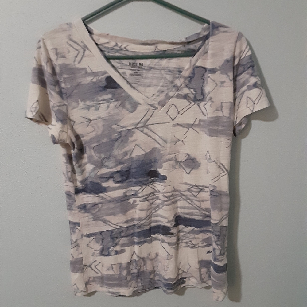 Blue/white T- shirt